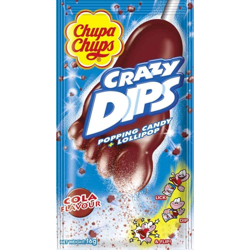 Sucette Crasy Dips cola  - 1 pièce