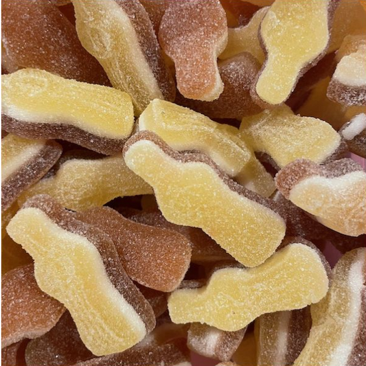 Bouteille de cola et citron sucrée - 100g
