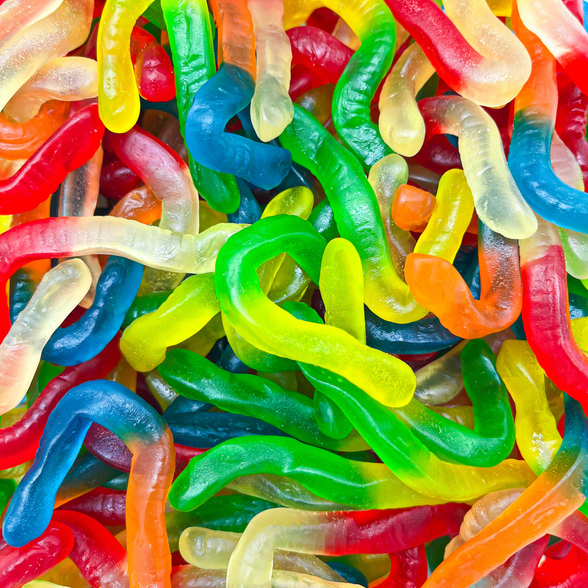 Vers multicolors - 100g